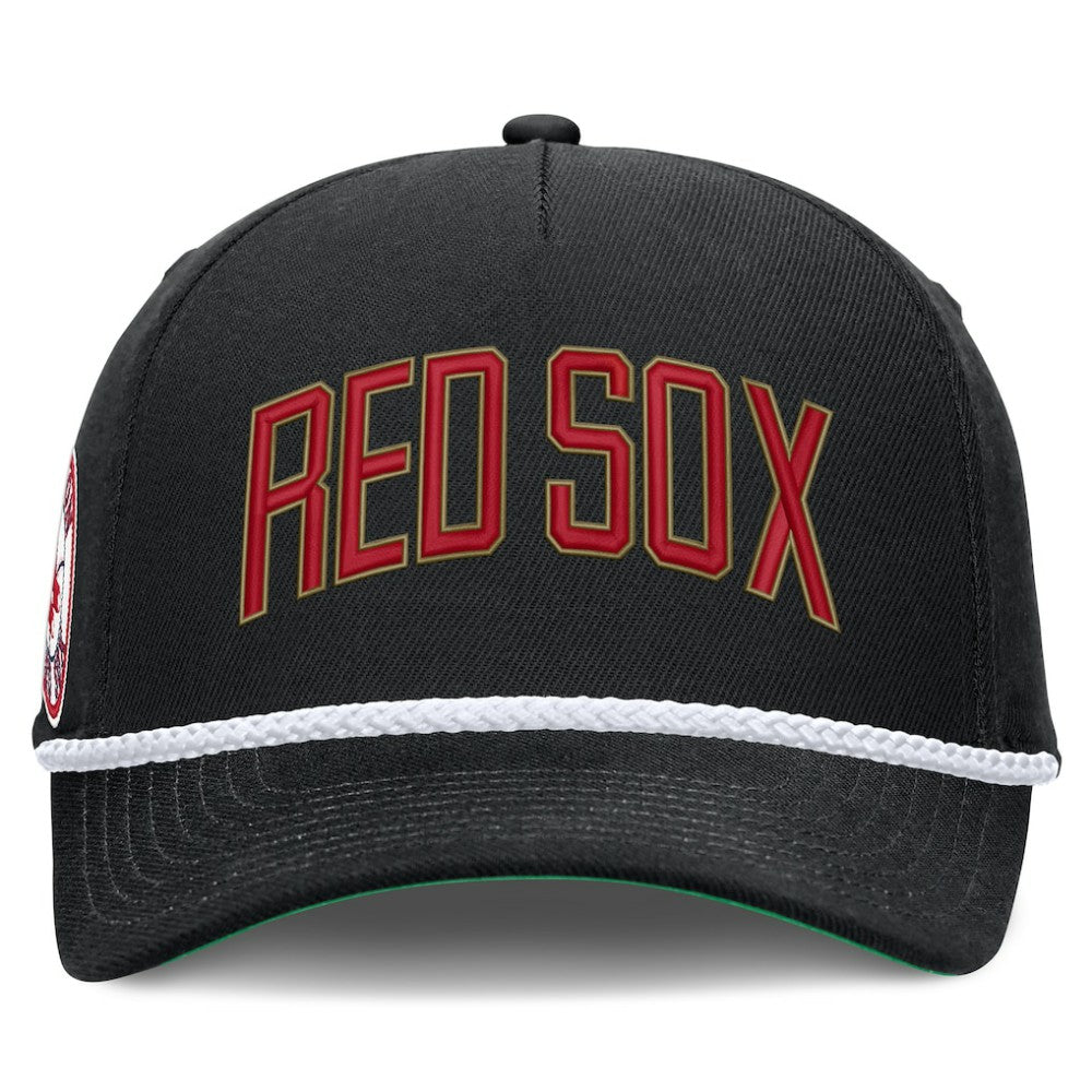 Boston Red Sox Nike Cooperstown Collection Rise Adjustable Hat - Black - Nike Online