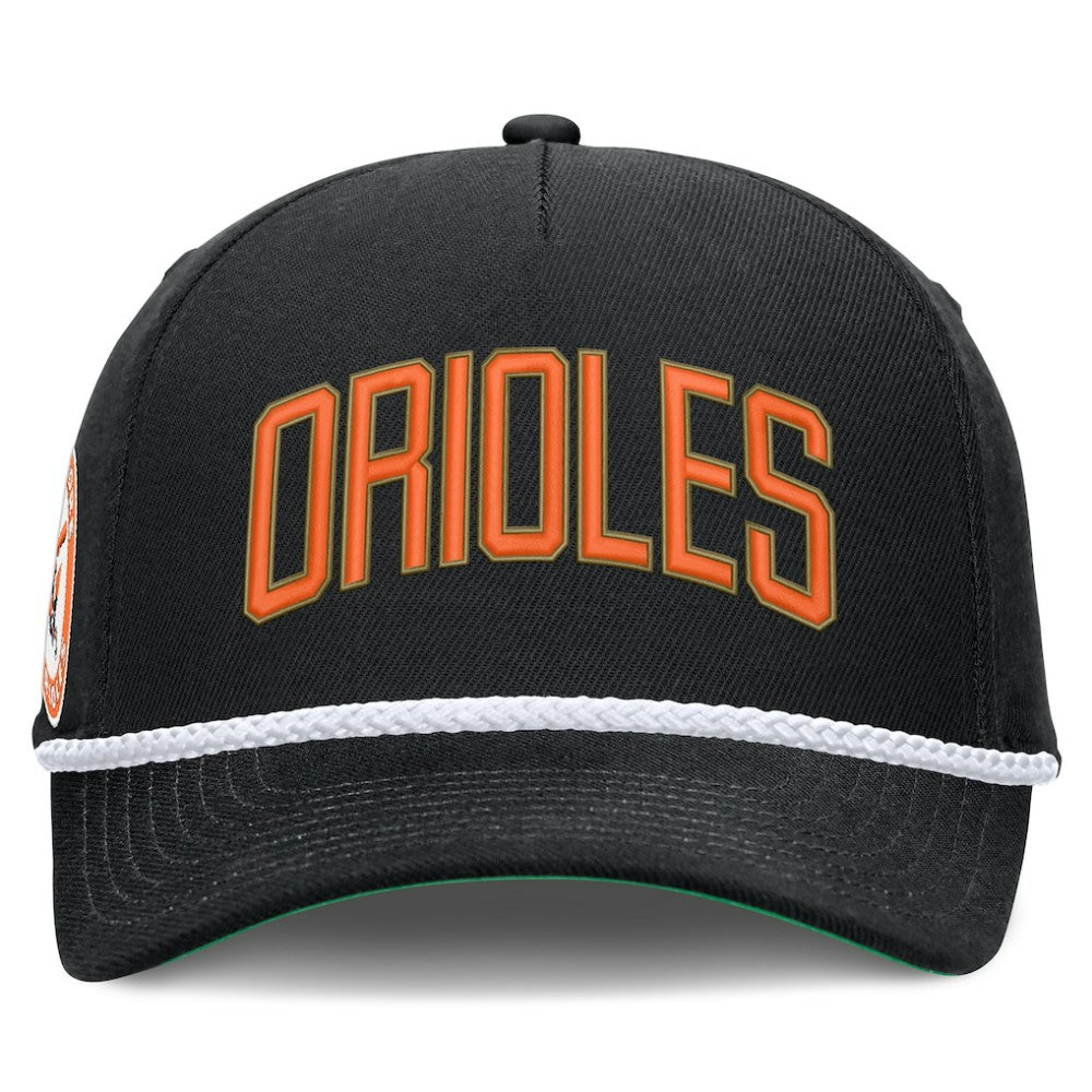 Baltimore Orioles Nike Cooperstown Collection Rise Adjustable Hat - Black - Nike on Sale