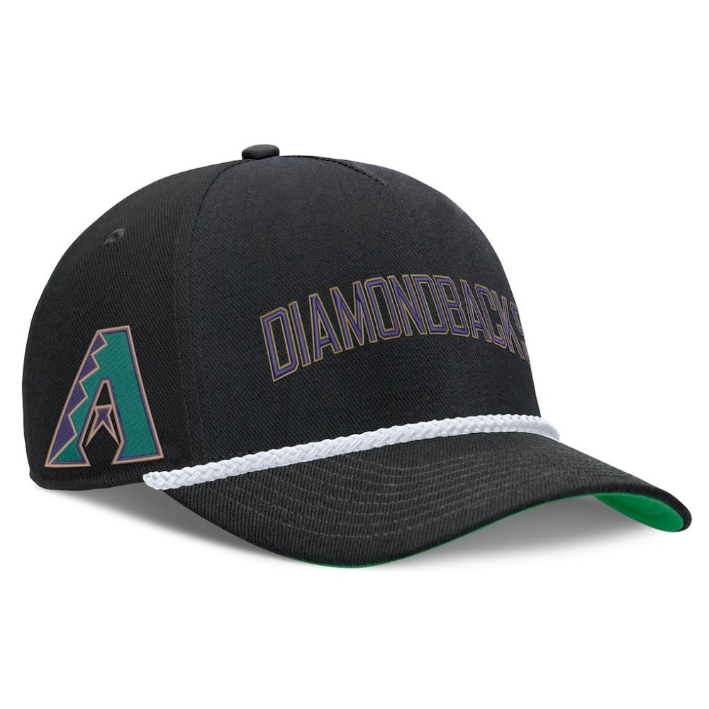 Arizona Diamondbacks Nike Cooperstown Collection Rise Adjustable Hat - Black - Nike on Sale