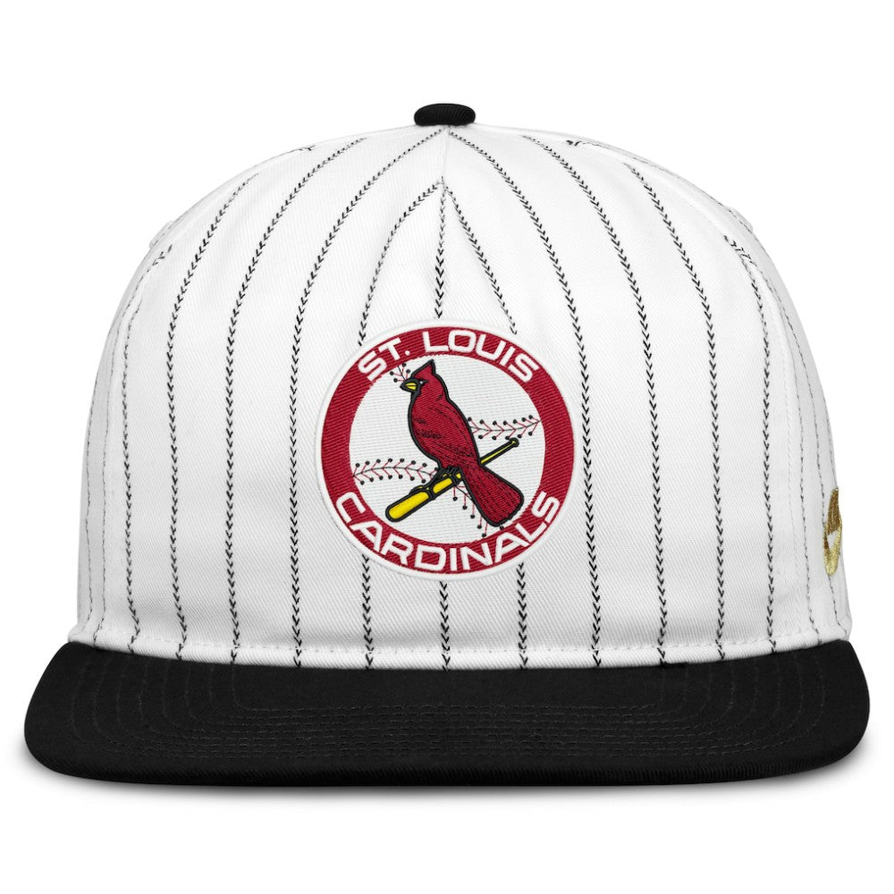 St. Louis Cardinals Nike Cooperstown Collection Pro Adjustable Hat - White/Black - Nike on Sale