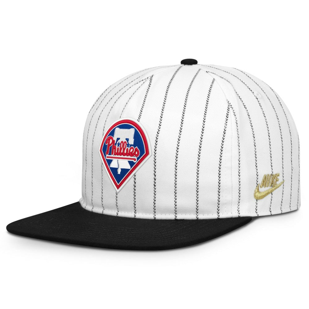 Philadelphia Phillies Nike Cooperstown Collection Pro Adjustable Hat - White/Black - Nike Online