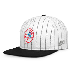 New York Yankees Nike Cooperstown Collection Pro Adjustable Hat - White/Black - Nike Lifestyle