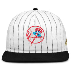 New York Yankees Nike Cooperstown Collection Pro Adjustable Hat - White/Black - Nike Lifestyle