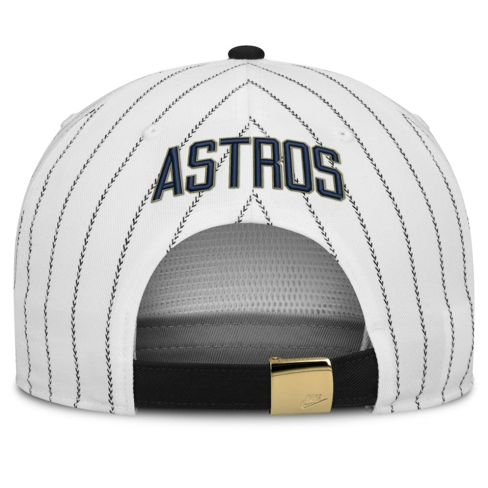 Houston Astros Nike Cooperstown Collection Pro Adjustable Hat - White/Black - Nike on Sale