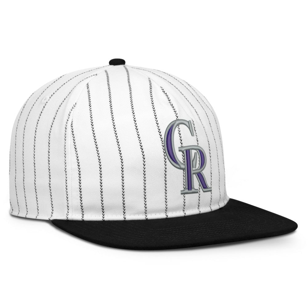 Colorado Rockies Nike Cooperstown Collection Pro Adjustable Hat - White/Black - Nike Lifestyle