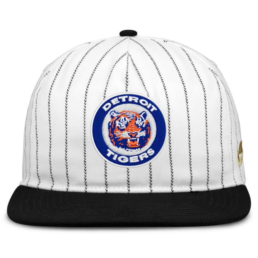 Detroit Tigers Nike Cooperstown Collection Pro Adjustable Hat - White/Black - Nike Online