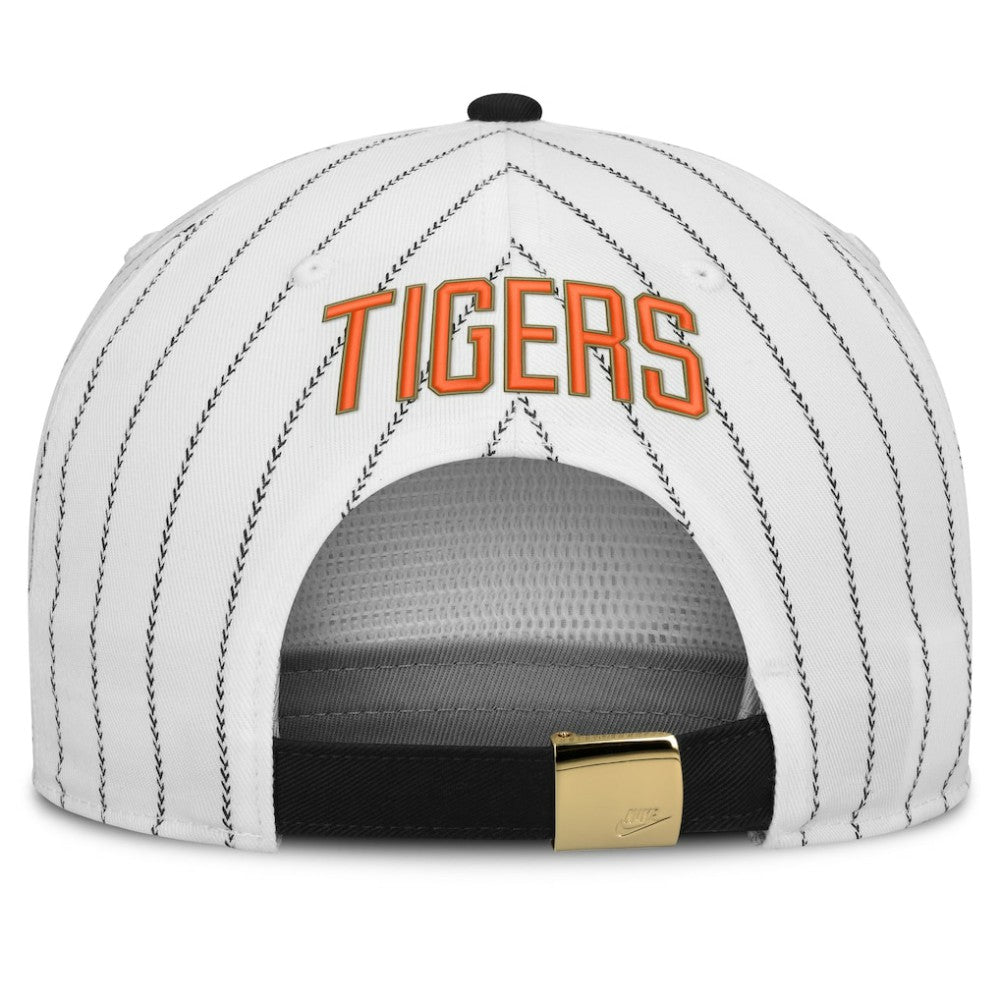 Detroit Tigers Nike Cooperstown Collection Pro Adjustable Hat - White/Black - Nike Online