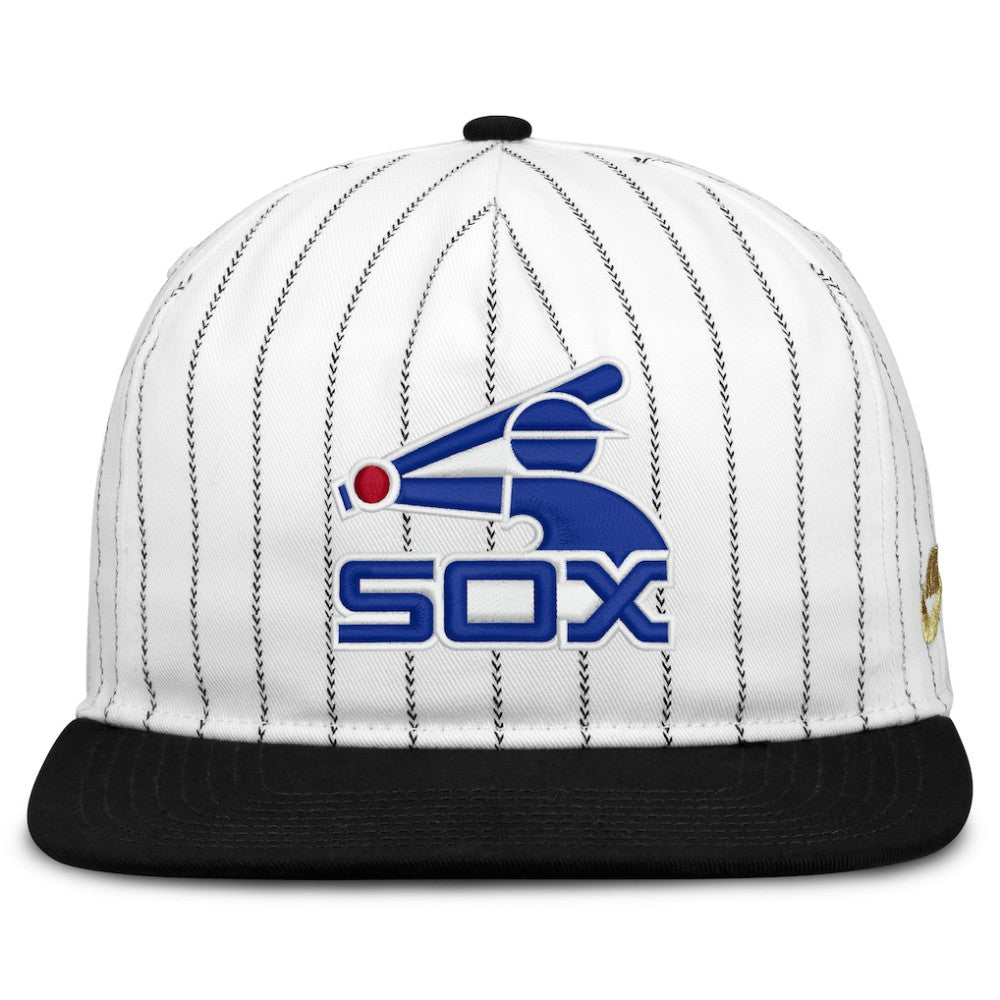 Chicago White Sox Nike Cooperstown Collection Pro Adjustable Hat - White/Black - Nike Online