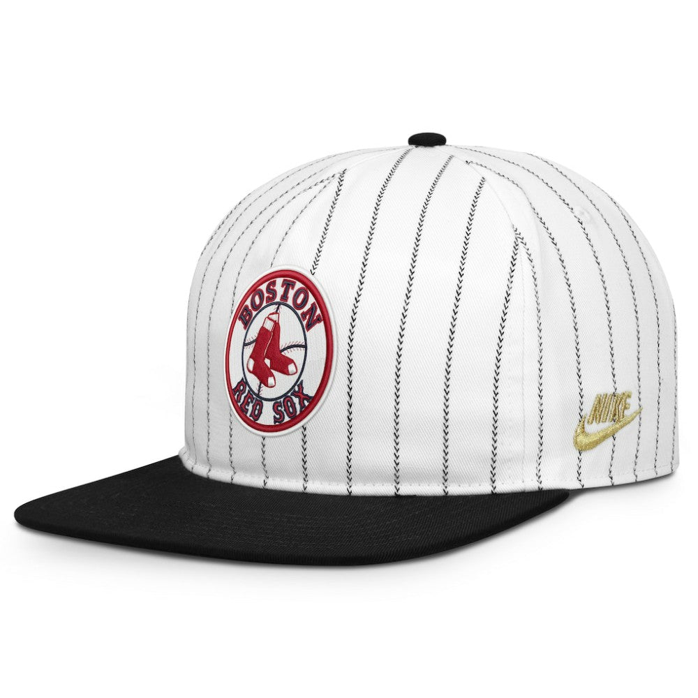 Boston Red Sox Nike Cooperstown Collection Pro Adjustable Hat - White/Black - Nike on Sale