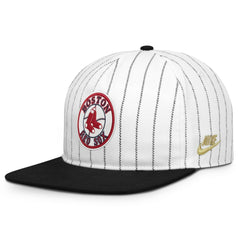 Boston Red Sox Nike Cooperstown Collection Pro Adjustable Hat - White/Black - Nike on Sale