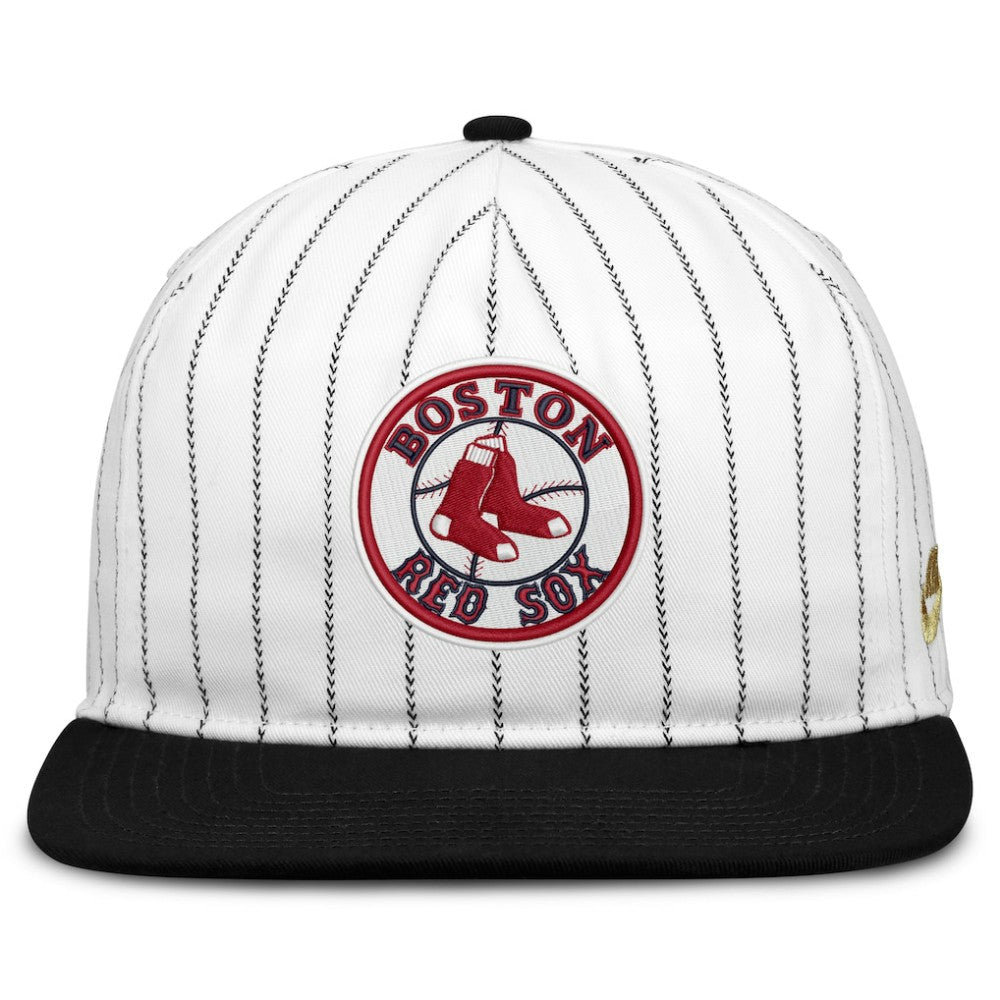 Boston Red Sox Nike Cooperstown Collection Pro Adjustable Hat - White/Black - Nike on Sale