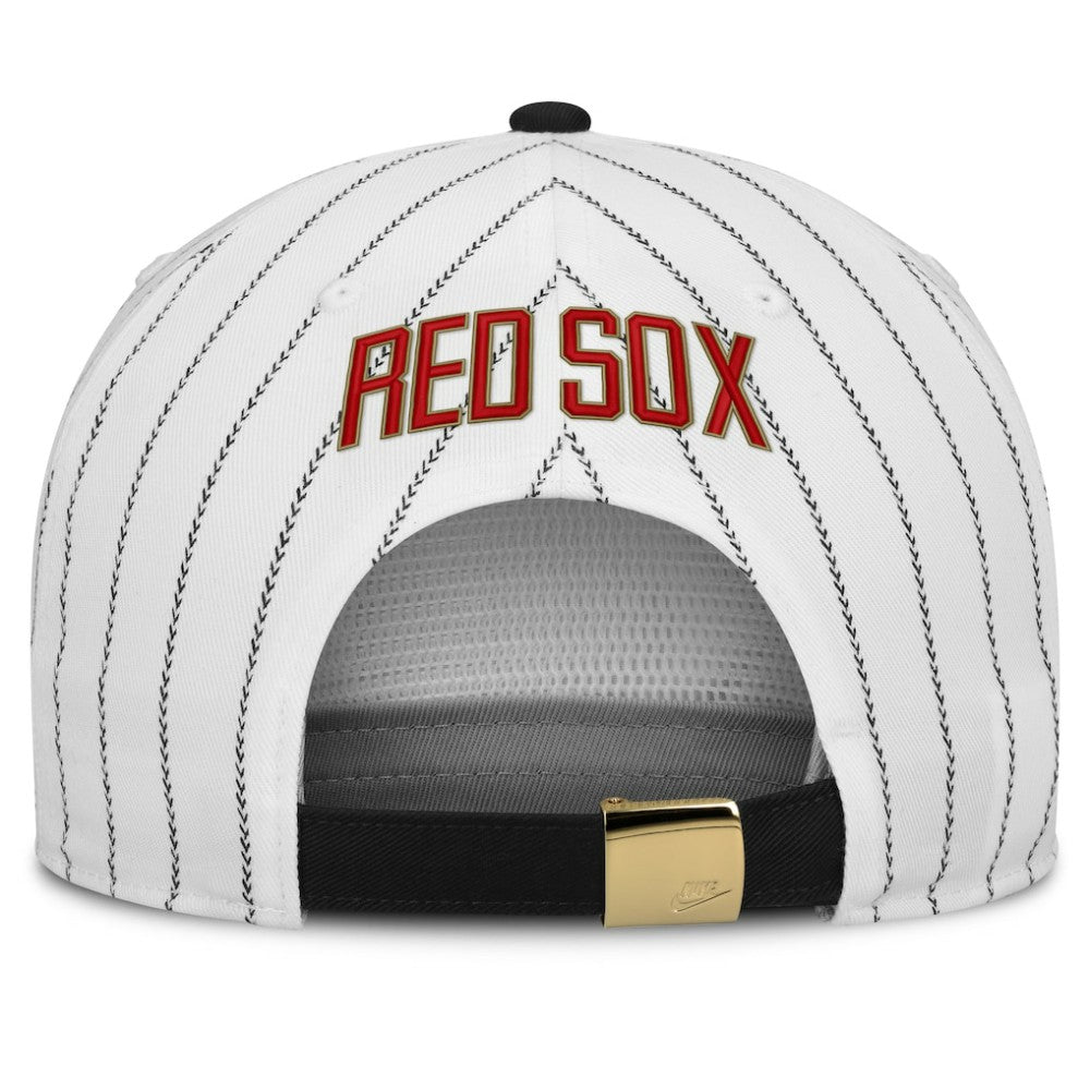 Boston Red Sox Nike Cooperstown Collection Pro Adjustable Hat - White/Black - Nike on Sale