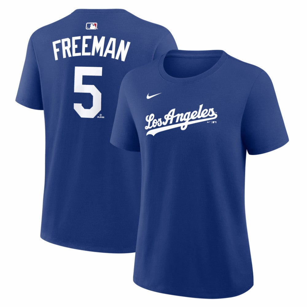 Freddie Freeman Los Angeles Dodgers Nike Women's Alternate Name & Number T-Shirt - Royal - Nike Discount