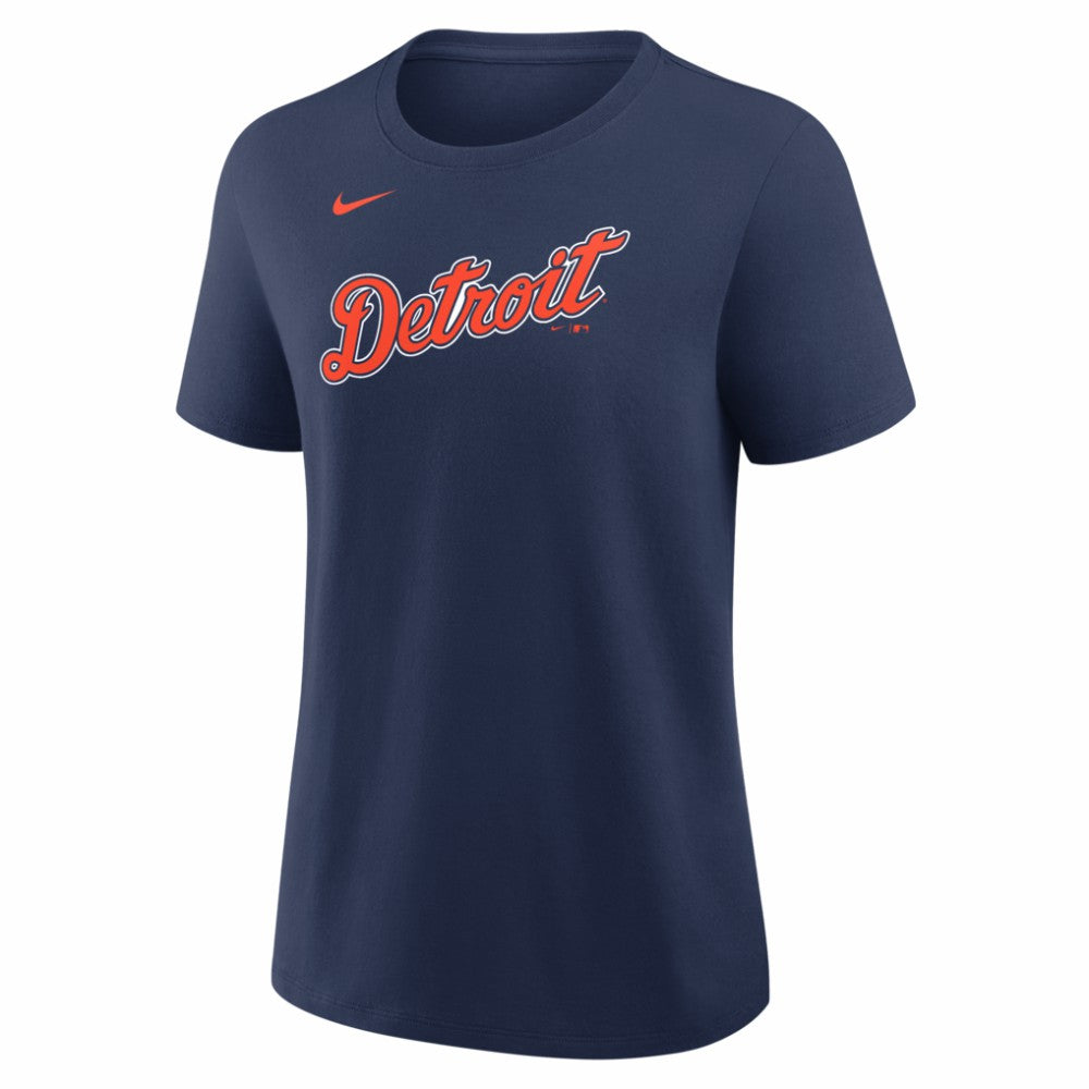 Javier Báez Detroit Tigers Nike Women's Alternate Name & Number T-Shirt - Navy - Nike Online