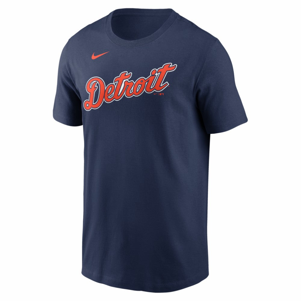 Tarik Skubal Detroit Tigers Nike Name & Number T-Shirt - Navy - Nike Discount