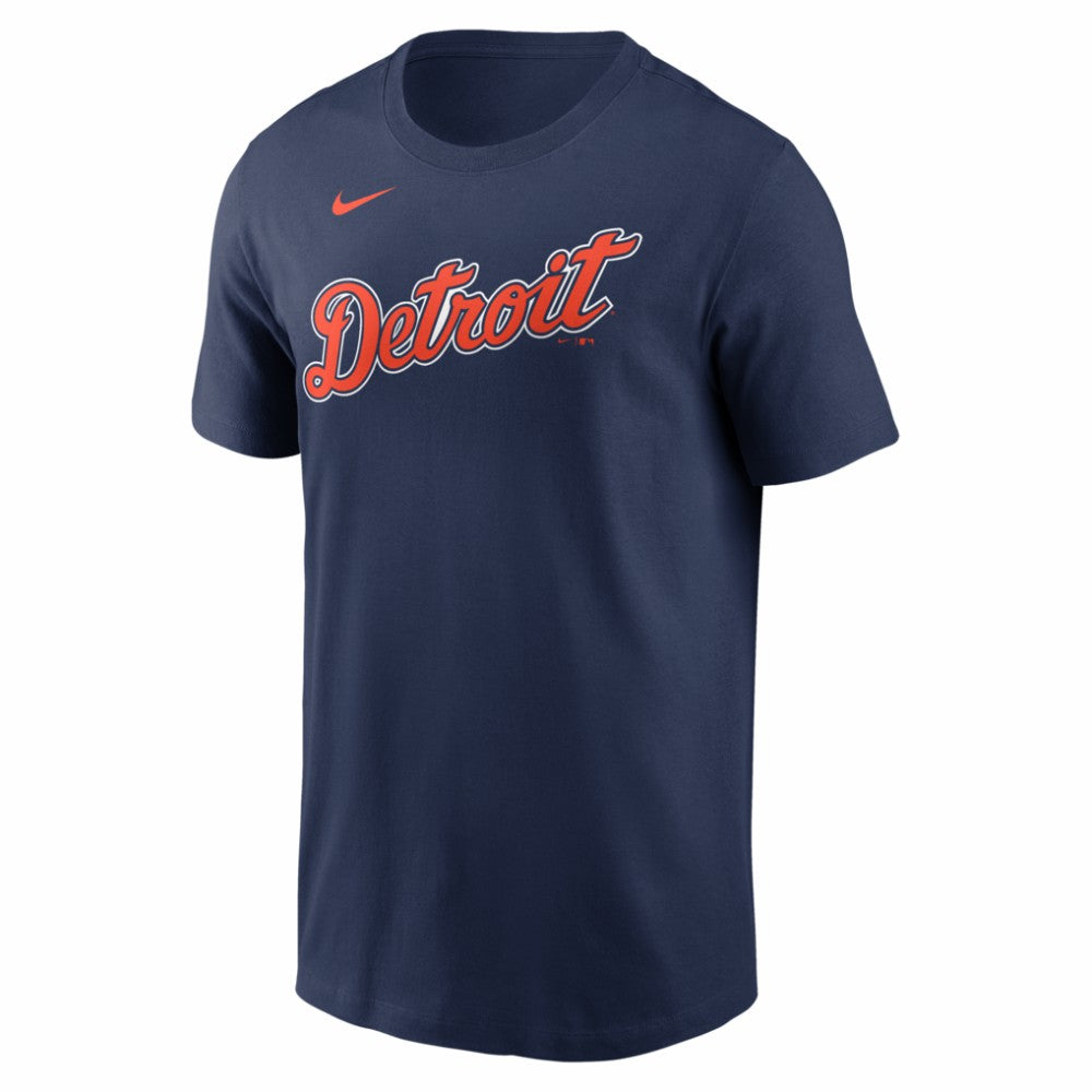 Javier Báez Detroit Tigers Nike Alternate Name & Number T-Shirt - Navy - Nike Lifestyle