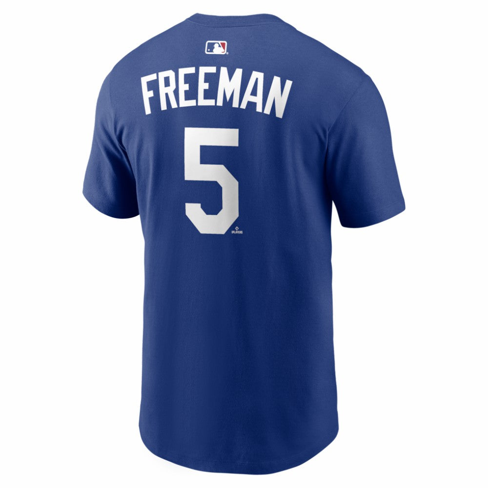 Freddie Freeman Los Angeles Dodgers Nike Alternate Name & Number T-Shirt - Royal - Nike Online