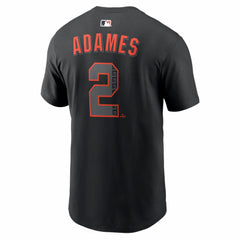 Willy Adames San Francisco Giants Nike Alternate Name & Number T-Shirt - Black - Nike Discount
