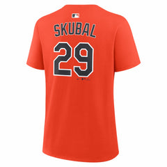 Tarik Skubal Detroit Tigers Nike Women's Name & Number T-Shirt - Orange - Nike Sale