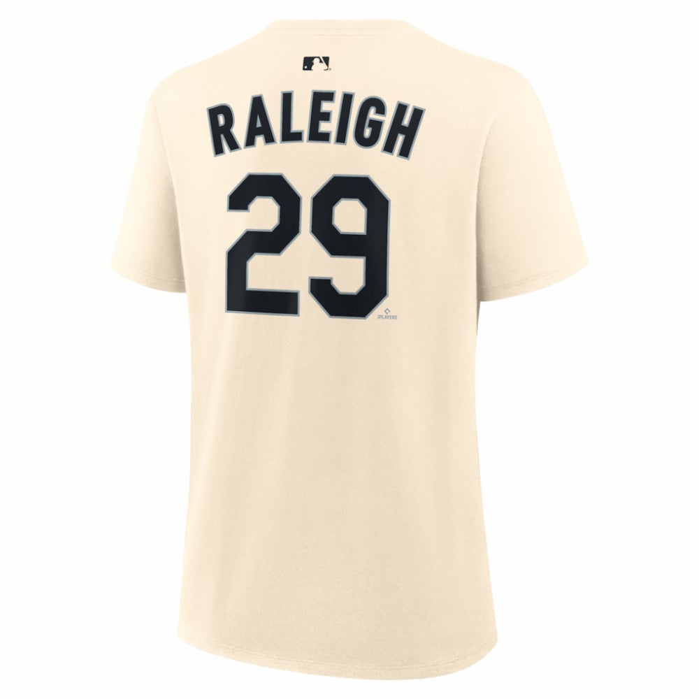 Cal Raleigh Seattle Mariners Nike Women's Name & Number T-Shirt - Natural - Nike Sale