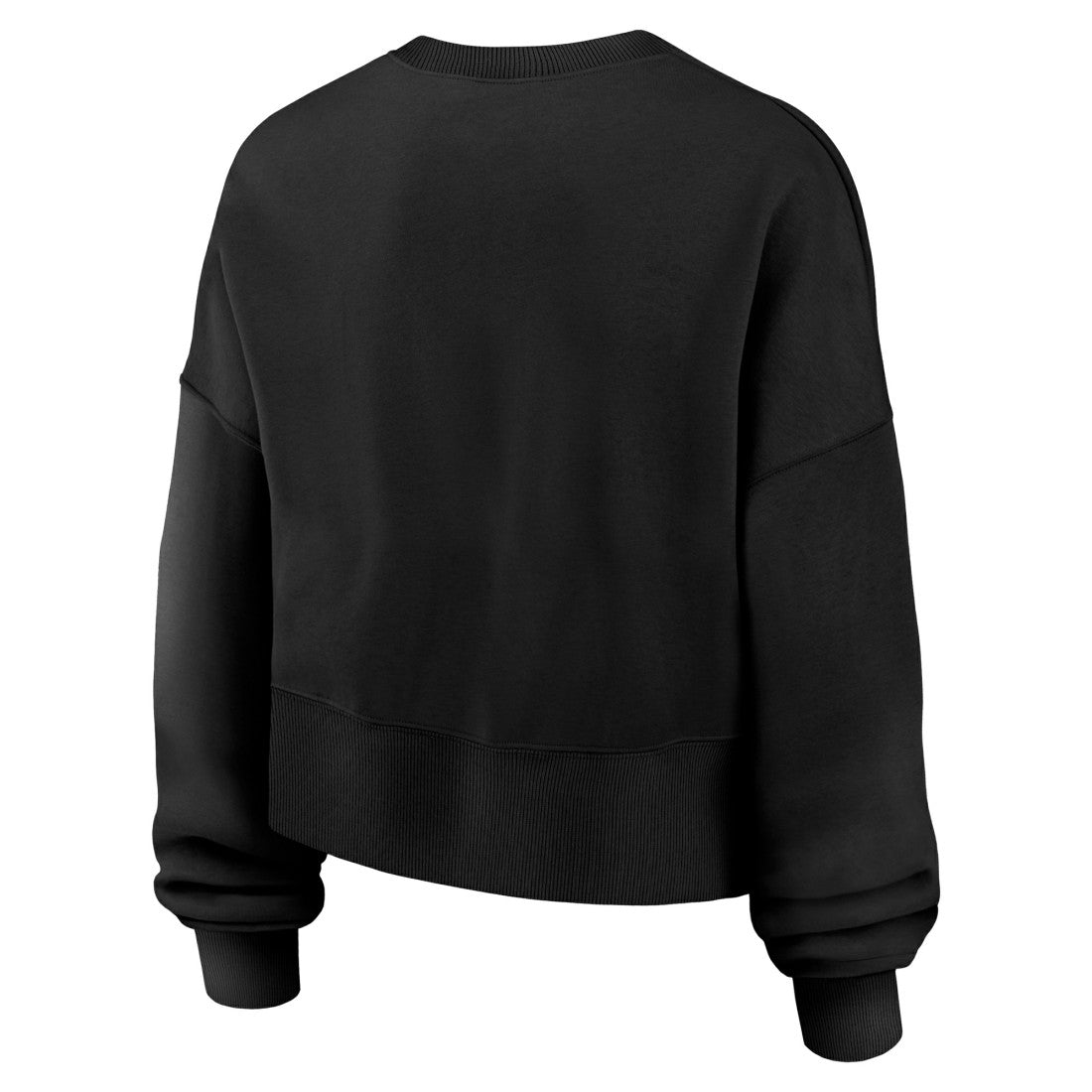 Nike Denver Broncos Women's Oversized High Hip Legacy Arch Phoenix Fleece Sweatshirt Black