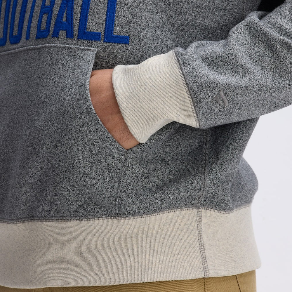 Fanatics Buffalo Bills IconicFleece Pocket Sweatshirt Athletic Heather Gray
