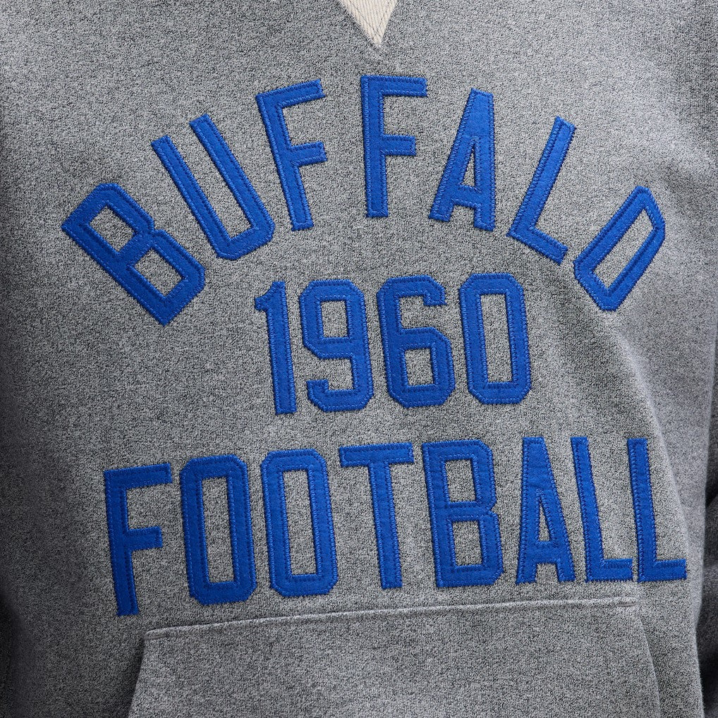 Fanatics Buffalo Bills IconicFleece Pocket Sweatshirt Athletic Heather Gray