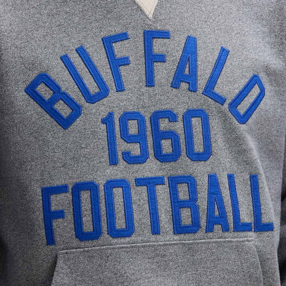 Fanatics Buffalo Bills IconicFleece Pocket Sweatshirt Athletic Heather Gray
