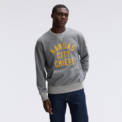 Fanatics Kansas City Chiefs IconicFleece Pocket Sweatshirt Athletic Heather Gray