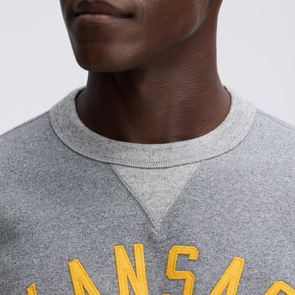 Fanatics Kansas City Chiefs IconicFleece Pocket Sweatshirt Athletic Heather Gray