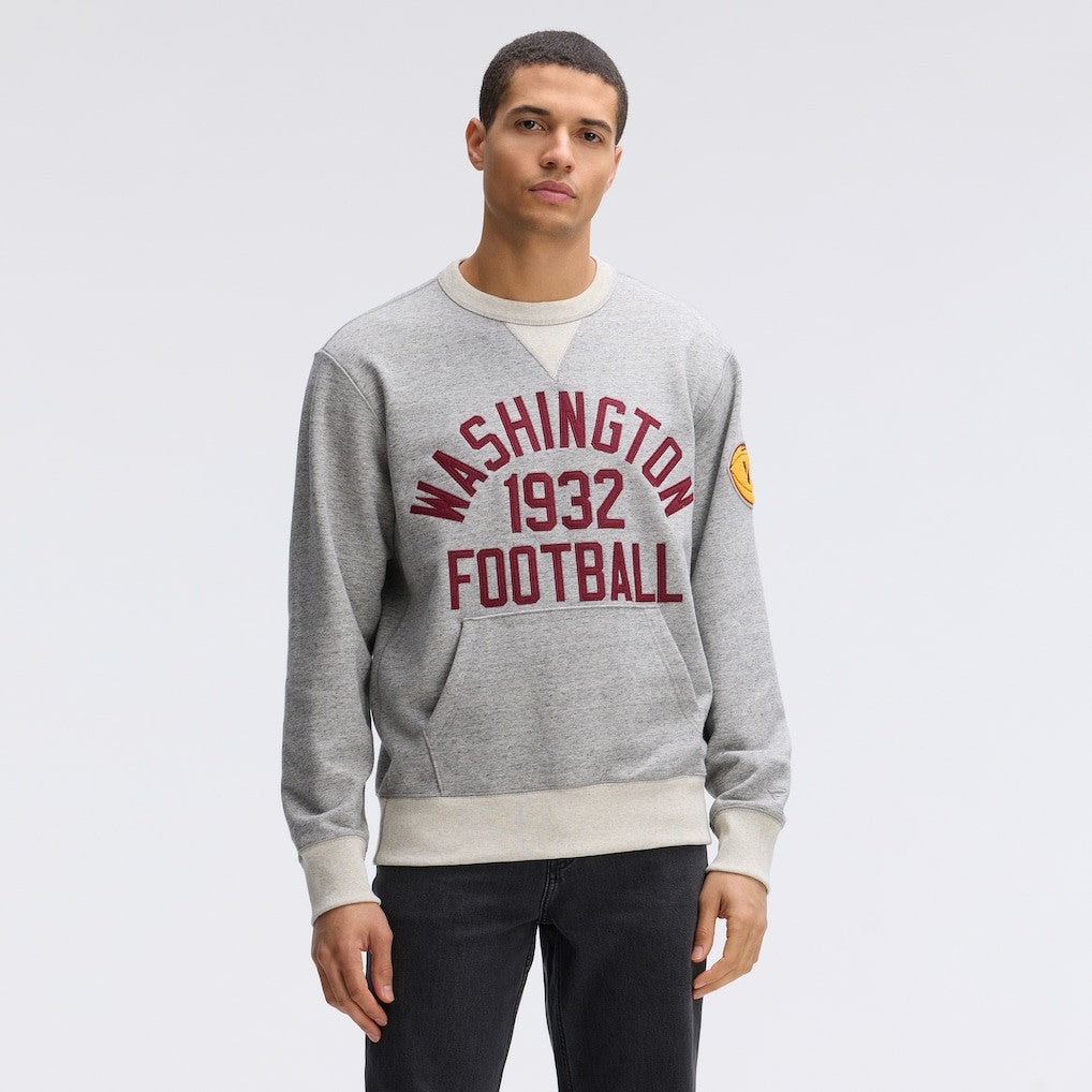 Fanatics Washington Commanders IconicFleece Pocket Sweatshirt Heather Gray