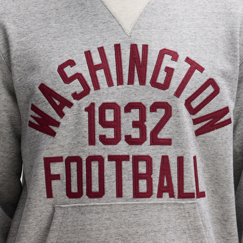 Fanatics Washington Commanders IconicFleece Pocket Sweatshirt Heather Gray
