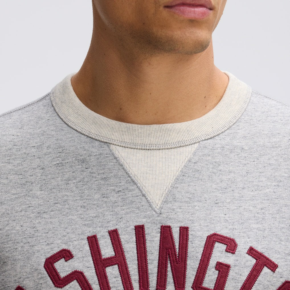 Fanatics Washington Commanders IconicFleece Pocket Sweatshirt Heather Gray