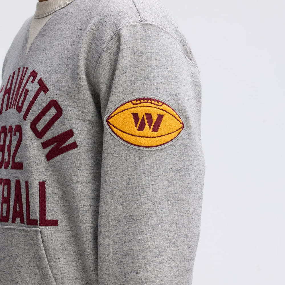 Fanatics Washington Commanders IconicFleece Pocket Sweatshirt Heather Gray