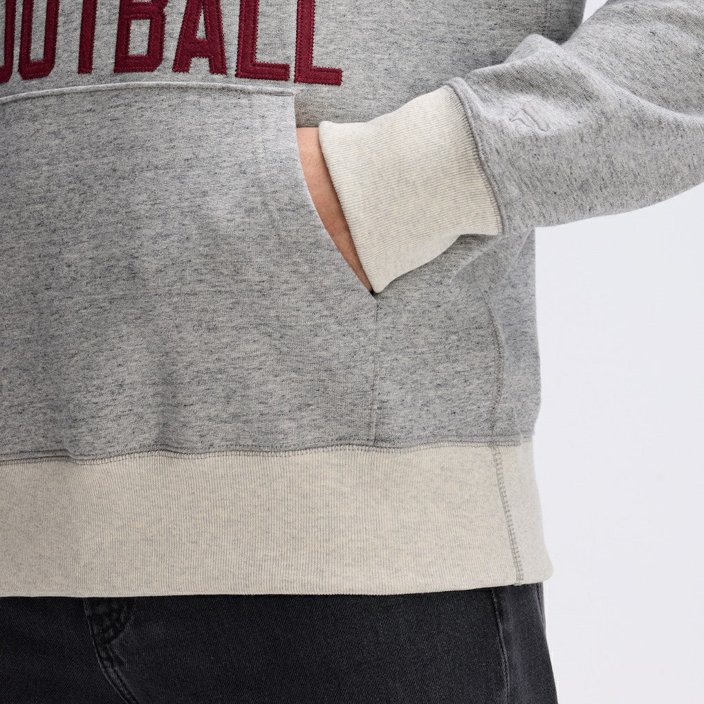 Fanatics Washington Commanders IconicFleece Pocket Sweatshirt Heather Gray