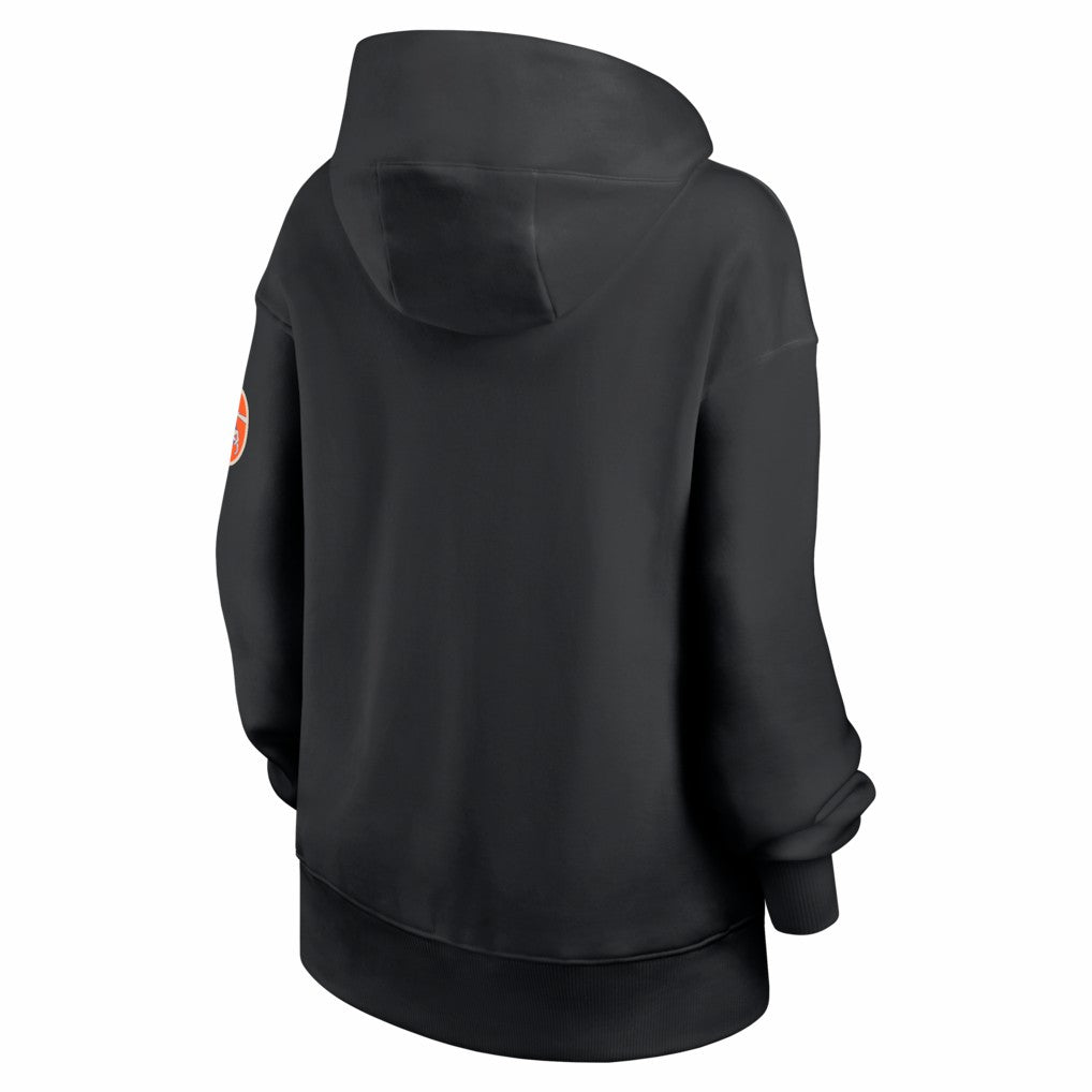Nike Denver Broncos Women's Oversized Legacy Phoenix Hoodie Black