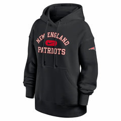 Nike New England Patriots Women's Oversized Legacy Phoenix Hoodie Black