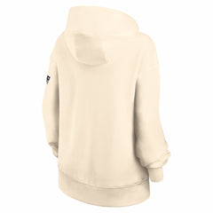 Nike New England Patriots Women's Oversized Legacy Phoenix Hoodie Natural