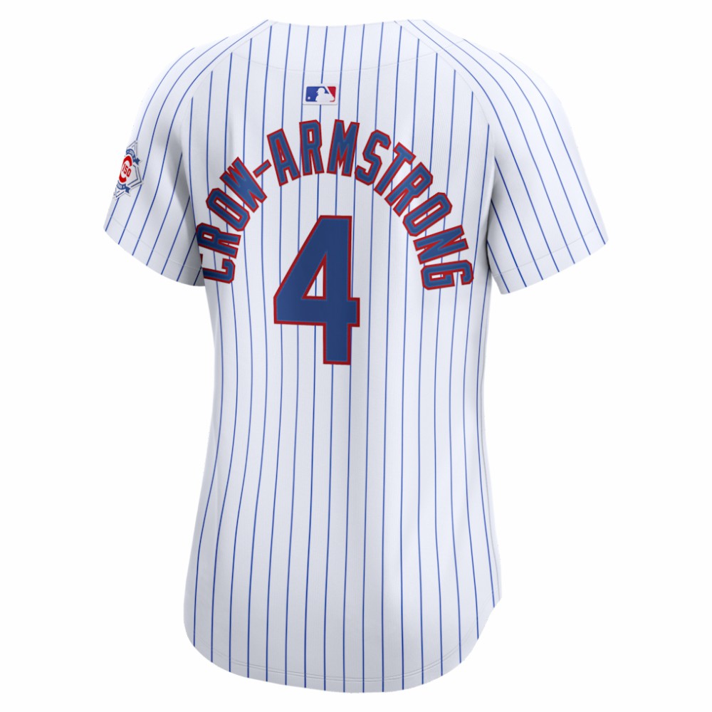 Pete Crow-Armstrong Chicago Cubs Nike Women's 150th Anniversary Limited Jersey - White - Nike on Sale