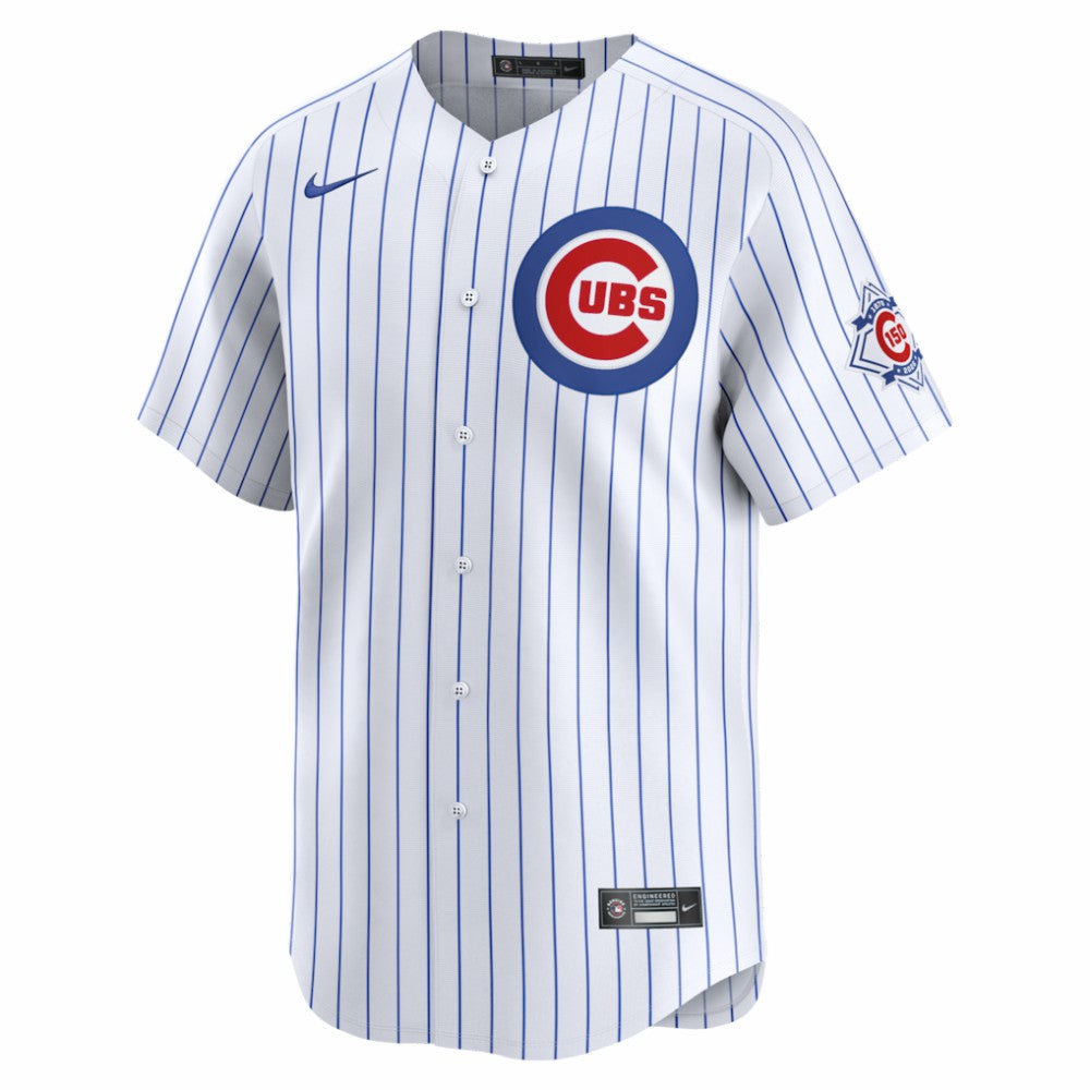 Pete Crow-Armstrong Chicago Cubs Nike 150th Anniversary Limited Jersey - White - Nike Online