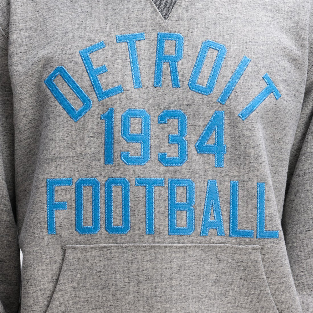 Fanatics Detroit Lions IconicFleece Pocket Sweatshirt Heather Gray