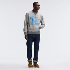 Fanatics Detroit Lions IconicFleece Pocket Sweatshirt Heather Gray