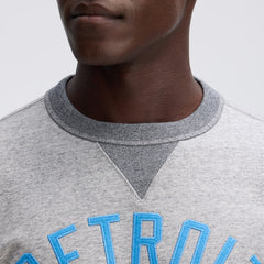 Fanatics Detroit Lions IconicFleece Pocket Sweatshirt Heather Gray