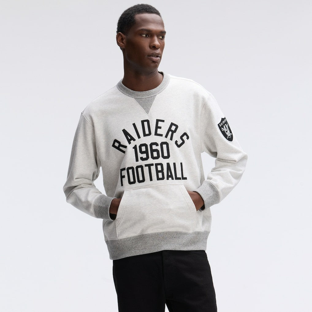 Fanatics Las Vegas Raiders IconicFleece Pocket Sweatshirt Heather Gray