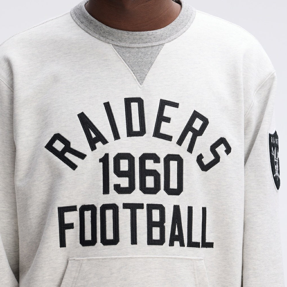Fanatics Las Vegas Raiders IconicFleece Pocket Sweatshirt Heather Gray