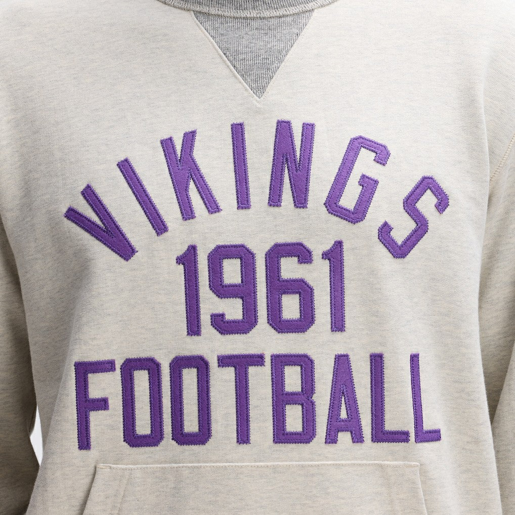 Fanatics Minnesota Vikings IconicFleece Pocket Sweatshirt Oatmeal