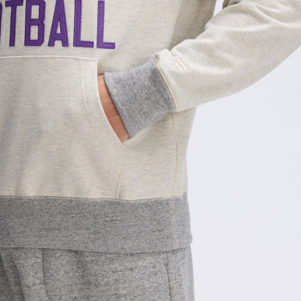 Fanatics Minnesota Vikings IconicFleece Pocket Sweatshirt Oatmeal