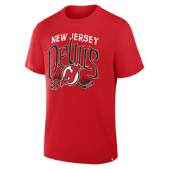 New Jersey Devils Fanatics Hometown Local T-Shirt - Red - NHL 2001634908