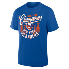 New York Islanders Fanatics 4x Stanley Cup Champions T-Shirt - Royal - NHL 2001634913
