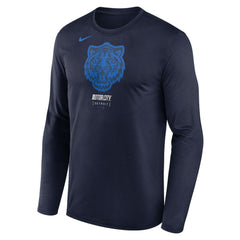 Detroit Tigers Nike City Connect Legend Dri-FIT Long Sleeve T-Shirt - Navy - Nike Sale